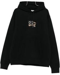 Burberry - Ekd Hoodie Met Ruiterontwerp - Lyst