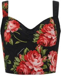 Dolce & Gabbana - Sleeveless Tops - Lyst