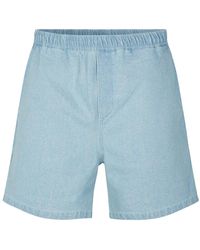 Samsøe & Samsøe - Denim regular fit shorts - Lyst
