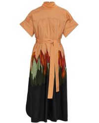 Ulla Johnson - Kleedjes ,Oranje ,Kleedjes - Lyst