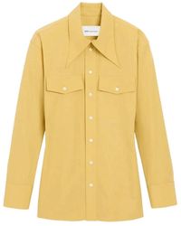 Ami Paris - Sharp Collar Fitted Shirt - Lyst