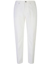 Eleventy - Jeans ,Wit ,Katoen Pantalone Pences Bottoniera - Lyst