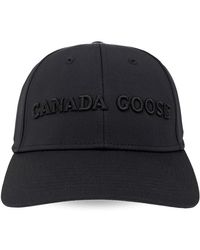 Canada Goose - Hat de ganso de Canadá con visera y logotipo bordado - Lyst
