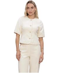 Modström - Jassen ,Polyester Vesmd Blazer - Lyst