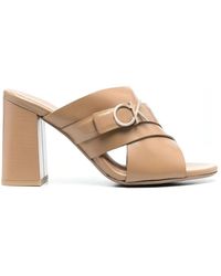 Calvin Klein - Heeled Mules - Lyst