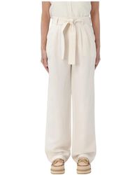 Woolrich - Wide Trousers - Lyst