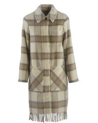 Woolrich - Cappotto in misto lana - Lyst