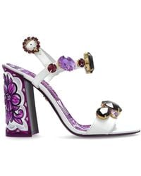 Dolce & Gabbana - High Heel Sandals - Lyst