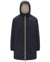 K-Way - Jassen ,Blauw ,Eiffel East Teddy Jas - Lyst
