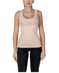 Guess - Sleeveless Tops - Lyst