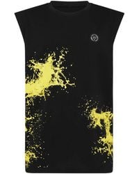 Philipp Plein - Tank Top Splash - Lyst