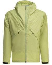 Goldwin - Fitness ,Groen ,Rip-Stop Jack Met Capuchon - Lyst