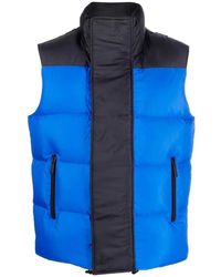 DSquared² - Blauwe Puff Vest - Lyst