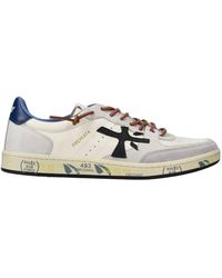 Premiata - Schoenen ,Veelkleurig ,Leer Bskt Clay 7617 - Lyst