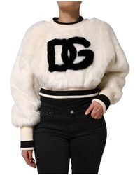 Dolce & Gabbana - Round-Neck Knitwear - Lyst