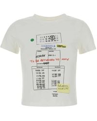 MM6 by Maison Margiela - T-Shirts - Lyst
