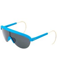 Polaroid - Blaue kunststoff-sonnenbrille poralis schutz 3 - Lyst
