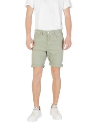 Replay - Cotton Bermuda - Lyst