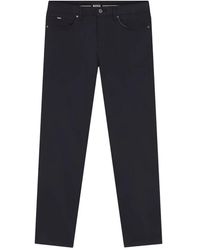 BOSS - Straight Fit Jeans - Lyst