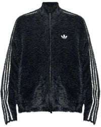 adidas - Faux Mohair Classic Tracktop - Lyst