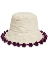 La DoubleJ - Schicker bucket hat mit kontrastierenden quasten - Lyst