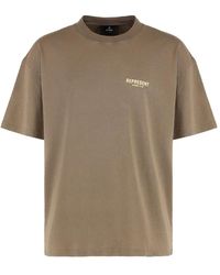 Represent - Crew Neck T-Shirt - Lyst
