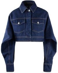 Sportmax - Denim Jackets - Lyst