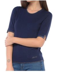 Liu Jo - Knitwear > round-neck knitwear - Lyst