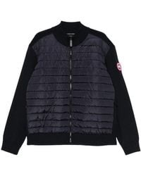 Canada Goose - Jassen ,Blauw ,Wol Hy Bridge Knit Jacket - Lyst