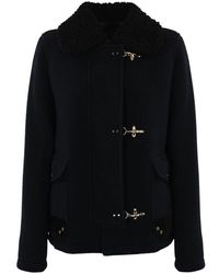 Fay - Single-Breasted Coats - Lyst
