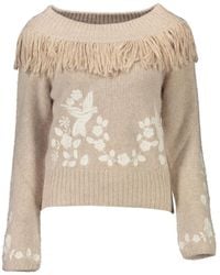 Blugirl Blumarine - Round-Neck Knitwear - Lyst