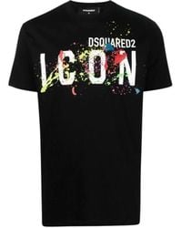 DSquared² - Logo T-Shirt - Lyst