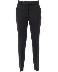 Max Mara - Broeken ,Zwart ,Leer Pantalone Jerta - Lyst