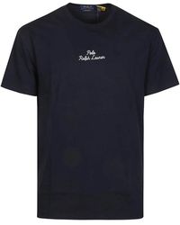 Ralph Lauren - Lässiges baumwoll t-shirt - Lyst
