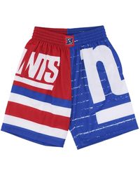 Mitchell & Ness - Fitness ,Veelkleurig ,Polyester Nfl Jumbotron 3.0 Basketball Shorts - Lyst