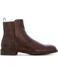 Kazar - Braune Stiefeletten Mit Reißverschluss Und Ledersohle - Lyst