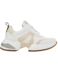 Alexander Smith - Moderne marmor weiß beige sneaker - Lyst