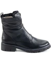Ara - Schoenen ,Zwart ,Wol Zwarte Enkellaarsjes Voor - Lyst