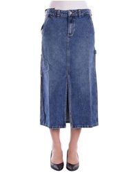 Dickies - Denim Skirts - Lyst