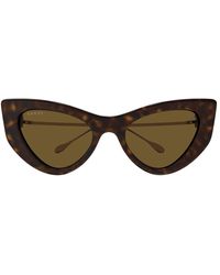Gucci - Gg1565s 002 sunglasses,gg1565s 003 sunglasses,schwarze sonnenbrille mit zubehör,gg1565s 004 sunglasses - Lyst