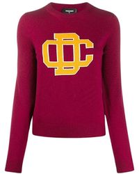 DSquared² - Round-Neck Knitwear - Lyst