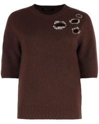 Fabiana Filippi - Round-Neck Knitwear - Lyst
