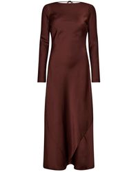 co'couture - Kleedjes ,Bruin ,Maxi Jurken - Lyst