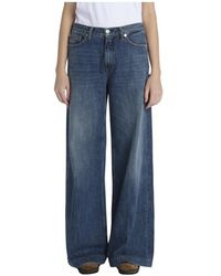 Nine:inthe:morning - Wide Jeans - Lyst