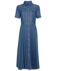 Liu Jo Jurk Jeans Ua1047d4630 77000 - Blauw