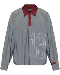 PDF - Gestreiftes Muster Polo - Lyst