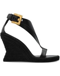 Balmain - Anthem Wedge Espadrilles - Lyst