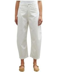 People - Cropped Jeans - Lyst