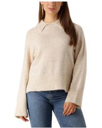 Y.A.S - Truien & Vesten ,Yasneris Ls Knit Pullover - Lyst