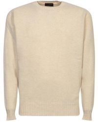 Dell'Oglio - Round-Neck Knitwear - Lyst